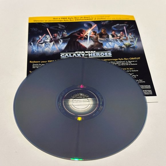 Star Wars Battlefront II Xbox One Loose Disc & Manuals - Picture 2 of 2